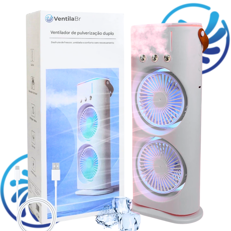 Novo Climatizador de 2025 Ventilabr™ (4 em 1) 1 unidade