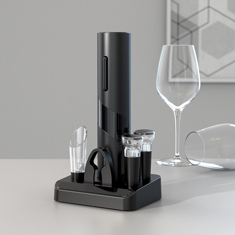 Abridor de vinho Eletrico + 5 brindes Ksa23™ - Ksa23