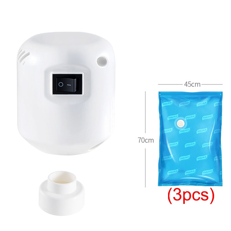 Compressor à Vácuo + Sacolas reutilizáveis Ksa23™