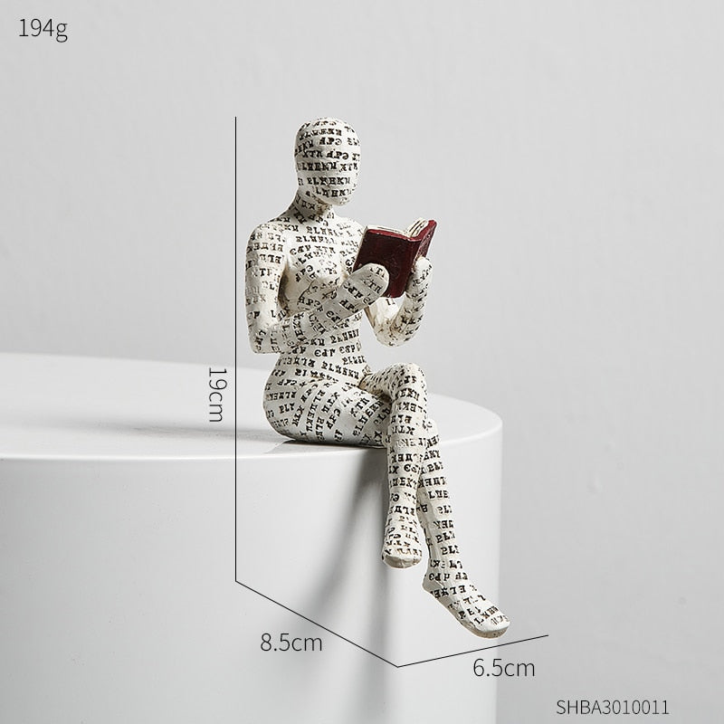 Humanóide esculturas & estatuetas minimalista - Ksa23